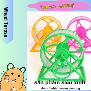 Wheel nhựa toroso cho hamster 12cm, 14cm
