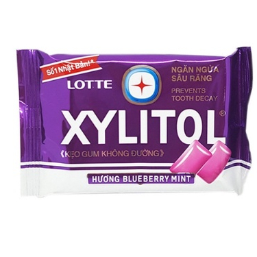 Kẹo gum không đường Lotte Xylitol Đủ Vị hũ