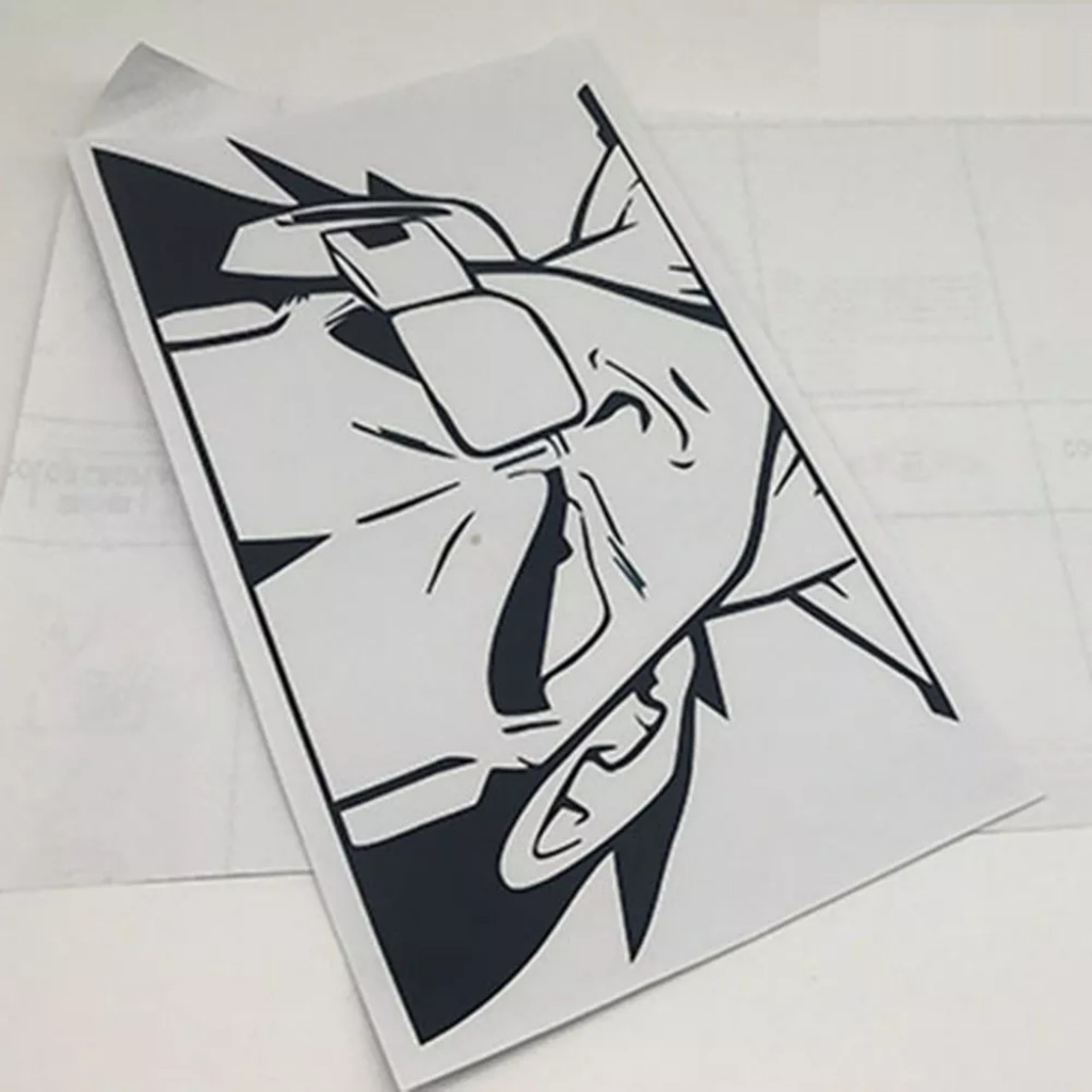 Miếng dán trang trí máy lạnh thiết kế nhân vật Vegeta hoạt hình Dragon Ball