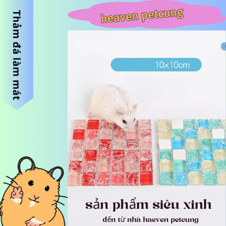 Thảm đá tản nhiệt làm mát hamster ngủ ngon