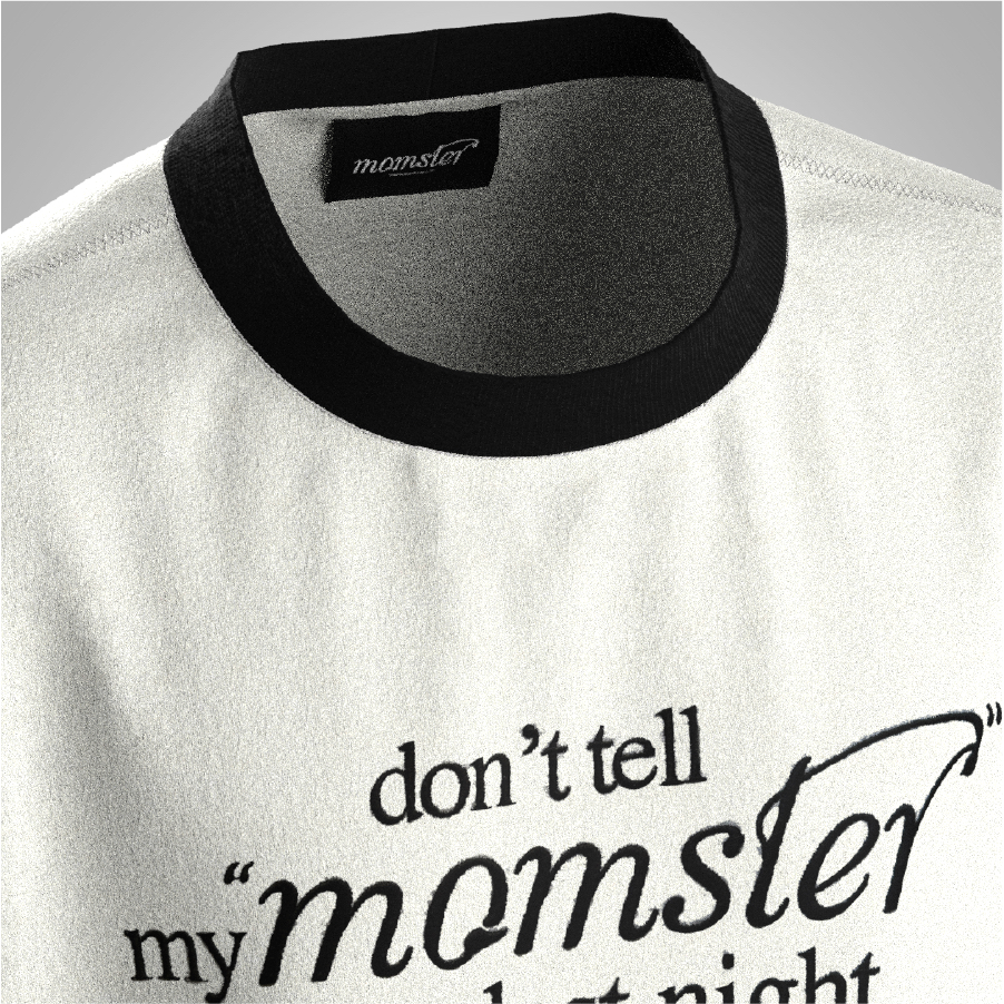 Áo Thun Cotton Cao Cấp Streetwear MOMSTER - "SUỴT" TEE