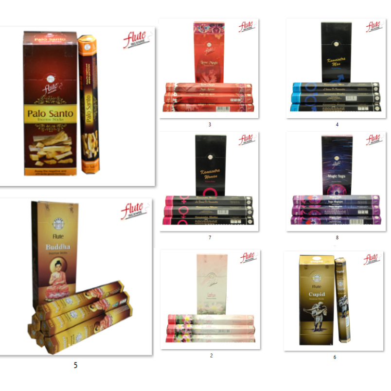 💥10 Loại Nhang hương Palo Santo Ấn Độ Flute thu hút tình yêu và tài lộc