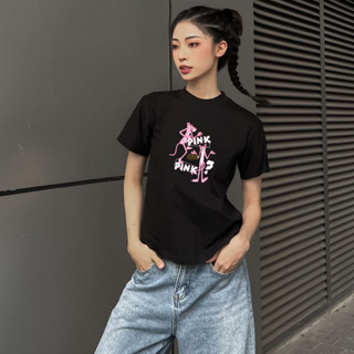  Áo thun Baby Tee hình báo hồng - Thiết kế mới nhất cho mùa hè 2023 letastore 