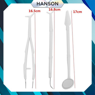 Bộ 3 dụng cụ nha khoa làm sạch răng hanson shop #nhua #48