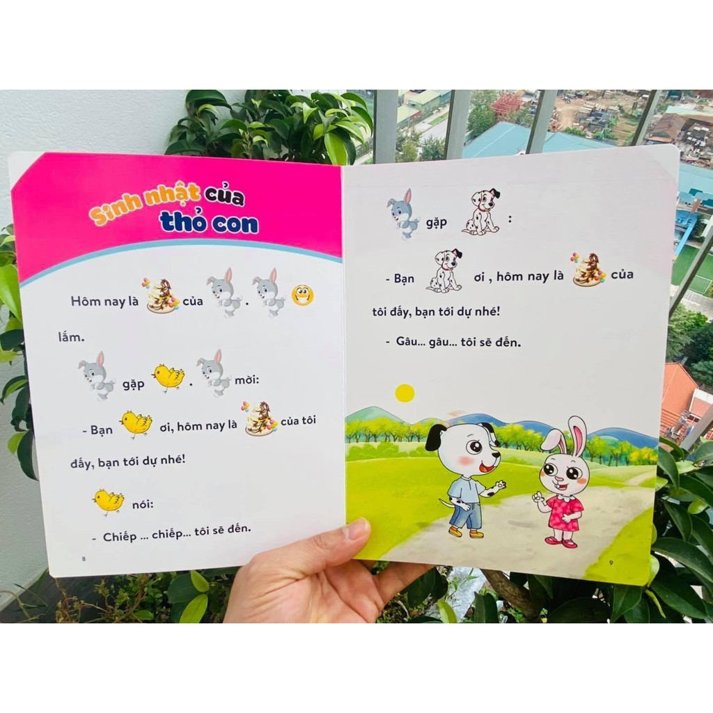 Sách - Combo Truyện tranh tư duy cho bé tập nói,tập đọc + Truyện tranh tư duy cho bé những thói quen tốt