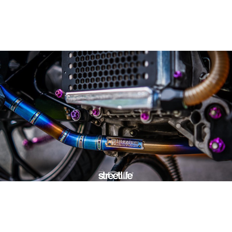 Ptitanium cổ titan gắn nvx aerox 155