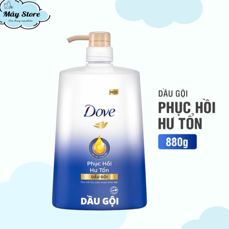 Dầu gội Dove Phục Hồi Hư Tổn 880g