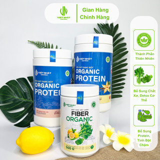 2 Sữa Hạt Organic Protein Tặng 1 Fiber Organic - Việt Nhật Nutrition