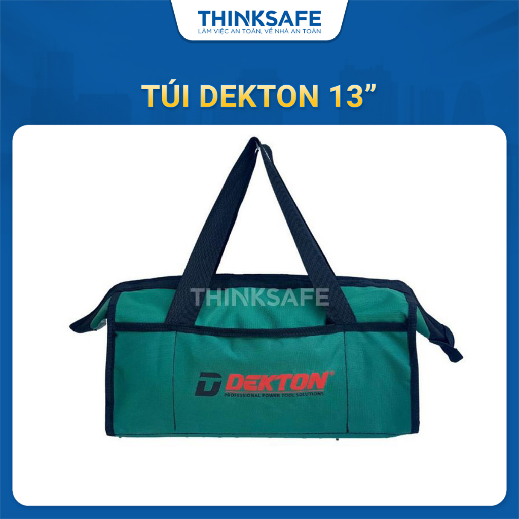 Túi đồ nghề Dekton 13" để dụng cụ, máy móc, thiết bị làm việc nhỏ gọn, tiện lợi - Thinksafe