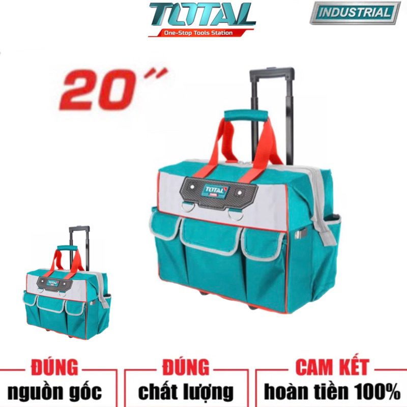 ĐỒ NGHỀ TOTAL Túi dụng cụ kéo cán cứng 20 inch THRRTB2012