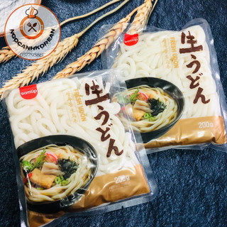 Combo 5 gói mỳ udon Hàn Quốc Làm Mỳ Tương Đen 200gr/ Gói