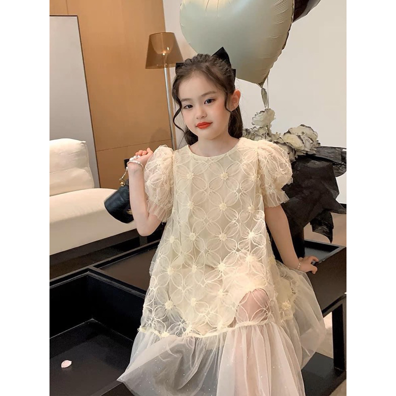 Đầm baby ren công chúa