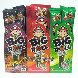 Rong biển tao kei noi big roll hộp 6 cái x 3g