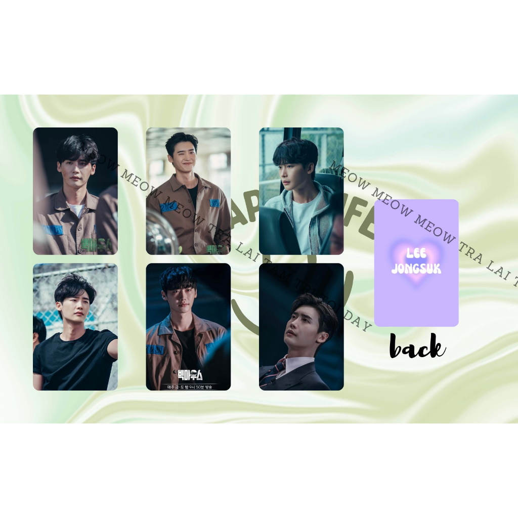 Set card bo góc Lee Jong Suk