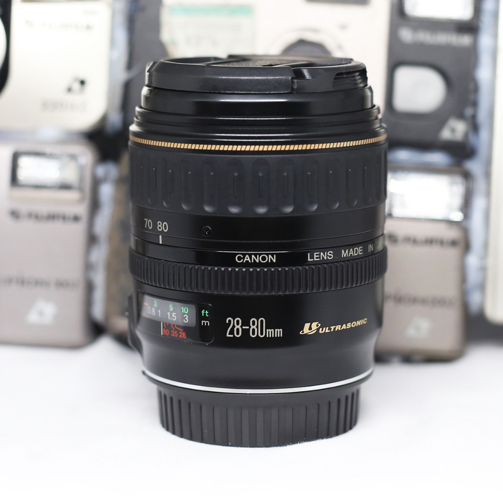 Ống kính Lens Canon EF 28-80 f3.5-5.6 USM cho máy ảnh Crop & FullFrame (Đẹp 99%)