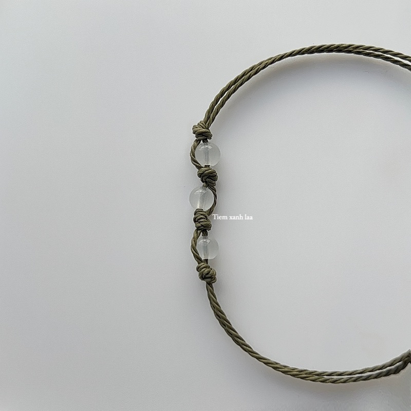 Vòng tay hạt đá tình bạn - Tiệm xanh láa