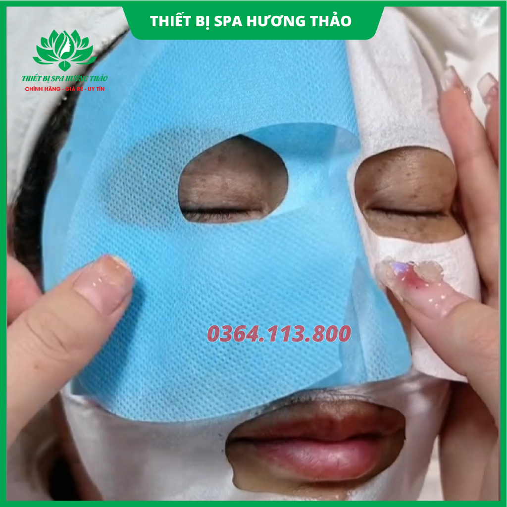 Mặt Nạ Giấy Nano Collagen Nâng Cơ, Căng Bóng Hòa Tan Trong Nước