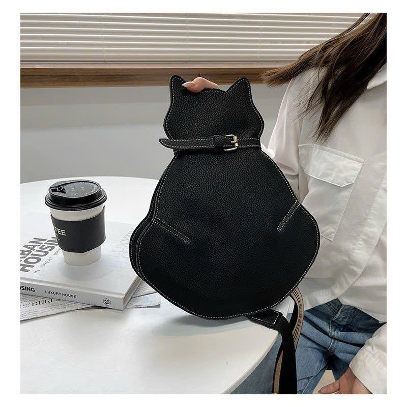 Túi xách nữ, túi đeo vai đeo chéo hình mèo độc lạ cá tính