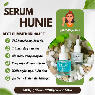 COMBO SERUM + KEM FACE HUNIE