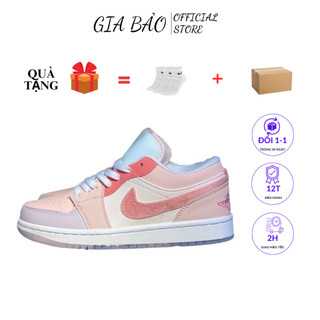🎀 SIÊU HÓT 🎀 Giày Sneaker Jordan nỷ hồng phấn đế mắt nữ cao cấp full box + bill