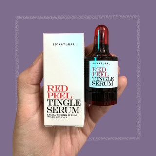 (Sample/Mini) Tinh chất So Natural Red Peel Tingle Serum