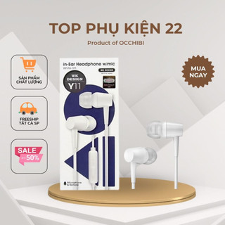 Tai nghe nhét tai kddt-y11 có dây chuẩn 3.5mm topphukien22