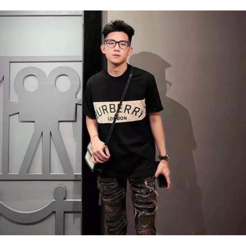 Áo thun BBR phối màu hàng chuẩn loại 1 full bao bì tag mác