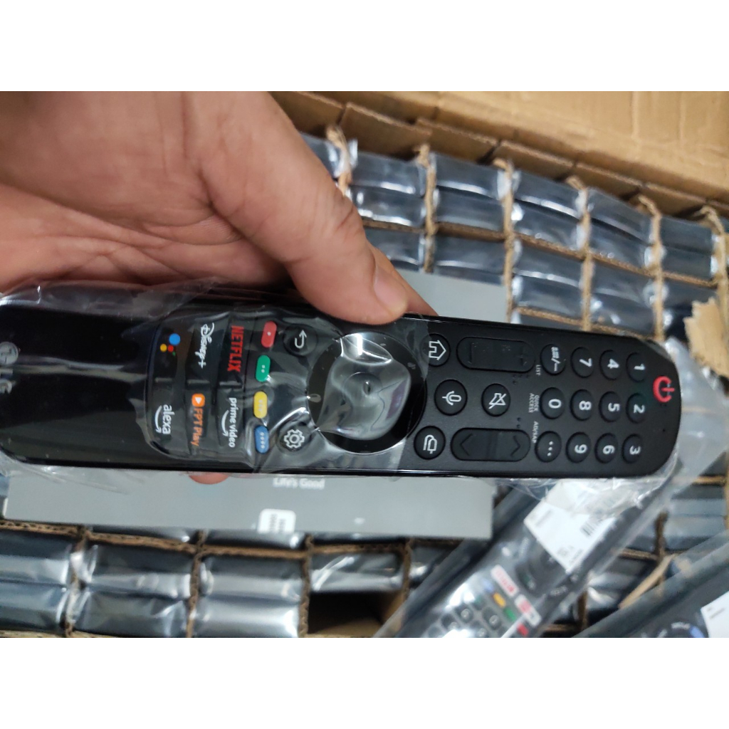 ĐIỀU KHIỂN LG MR22 DÙNG CHO TV LG TỪ ĐỜI 2017 ĐẾN 2022 CÓ GIỌNG NÓI VÀ CHUỘT BAY