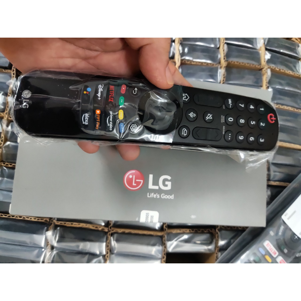 ĐIỀU KHIỂN LG MR22 DÙNG CHO TV LG TỪ ĐỜI 2017 ĐẾN 2022 CÓ GIỌNG NÓI VÀ CHUỘT BAY