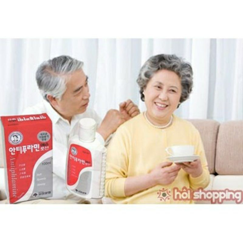 Dầu Nóng Xoa Bóp Hàn Quốc Antiphlamine 100ml giảm đau mỏi vai gáy, xương khớp, tê bì chân tay, vết bầm tím