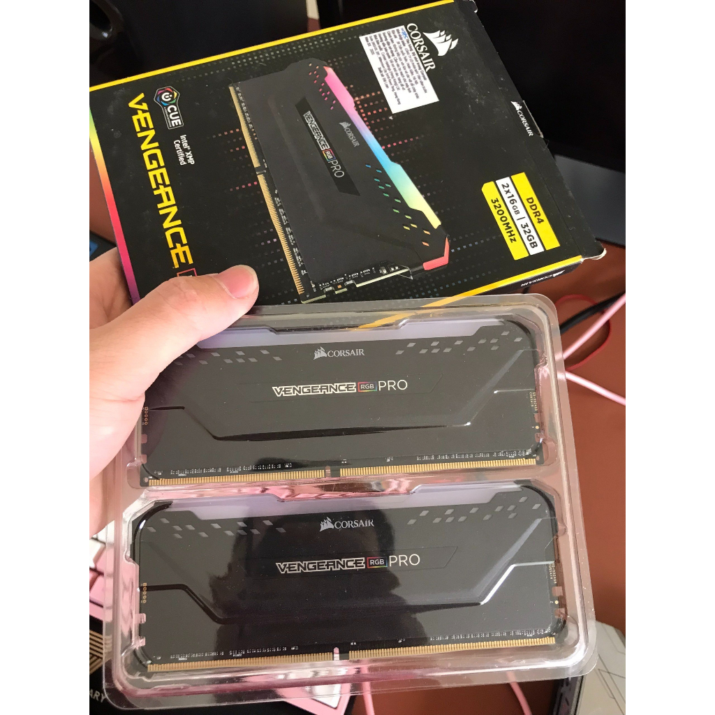 Ram corsai vendeance 16gb x2 bus 3200 32GB RAM