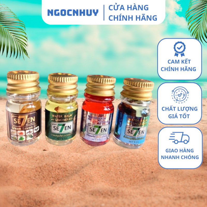 DẦU THẢO DƯỢC SE7EN 5ML THÁI LAN - CHIẾT XUẤT TỪ THẢO MỘC