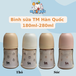 Bình sữa tovi and molly tm 180ml/ 280ml hàn quốc bình thỏ bình sóc