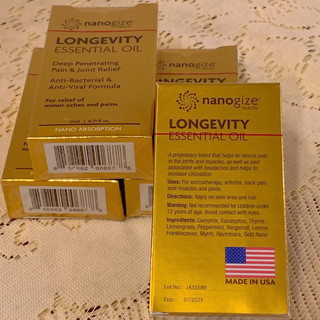 [HÀNG MỸ] Dầu vàng Longevity essential oil (nanogize)