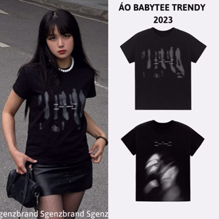 Áo thun baby tee ngắn tay Shadow Baby T-Shirt, áo thun baby tee trendy 2025 sgenz.brand