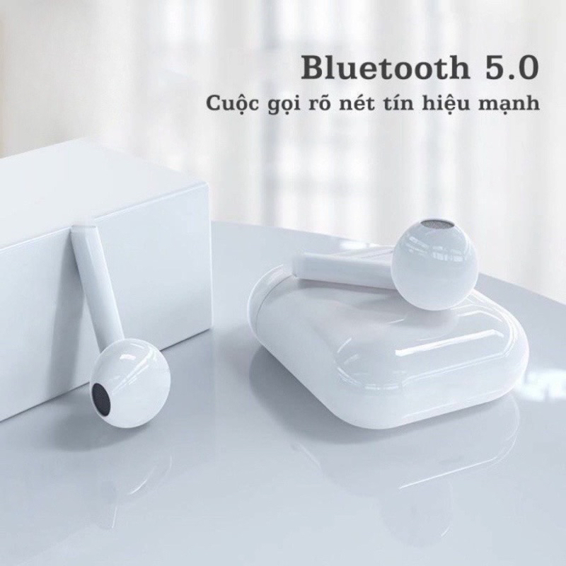Tai nghe bluetooth không dây inpods i12 v5.0 nút cảm ứng âm thanh HiFi