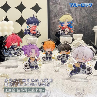 Standee chibi kiêm móc khoá Goods artist Trung Blue lock