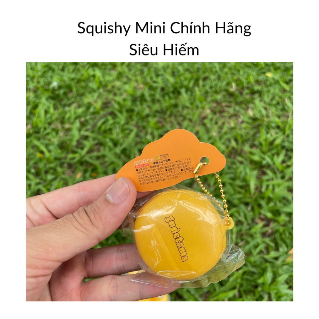 Đồ chơi squishy chính hãng bánh mochi đồ chơi bóp tay giảm stress căng thẳng chậm tăng 5cm