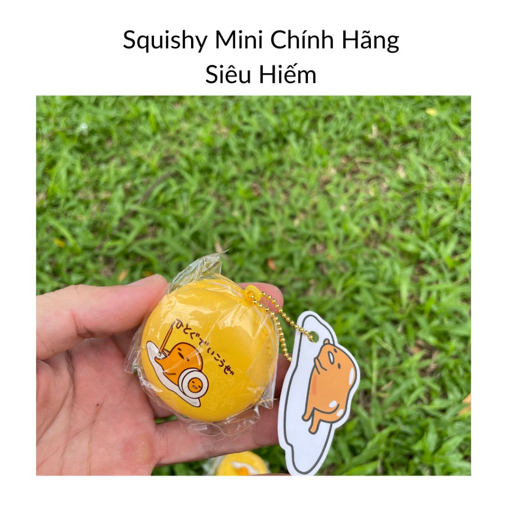 Đồ chơi squishy chính hãng bánh mochi đồ chơi bóp tay giảm stress căng thẳng chậm tăng 5cm