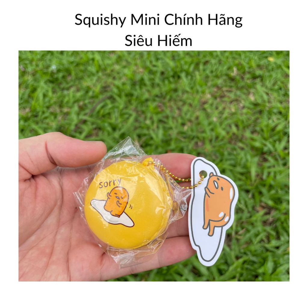 Đồ chơi squishy chính hãng bánh mochi đồ chơi bóp tay giảm stress căng thẳng chậm tăng 5cm