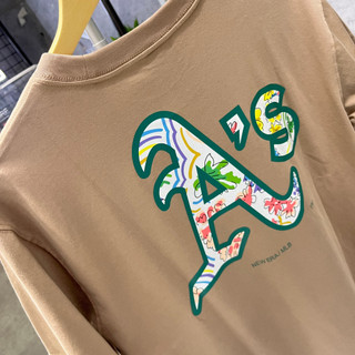 Áo Thun New Era A's Brown Nâu *CHÍNH HÃNG*