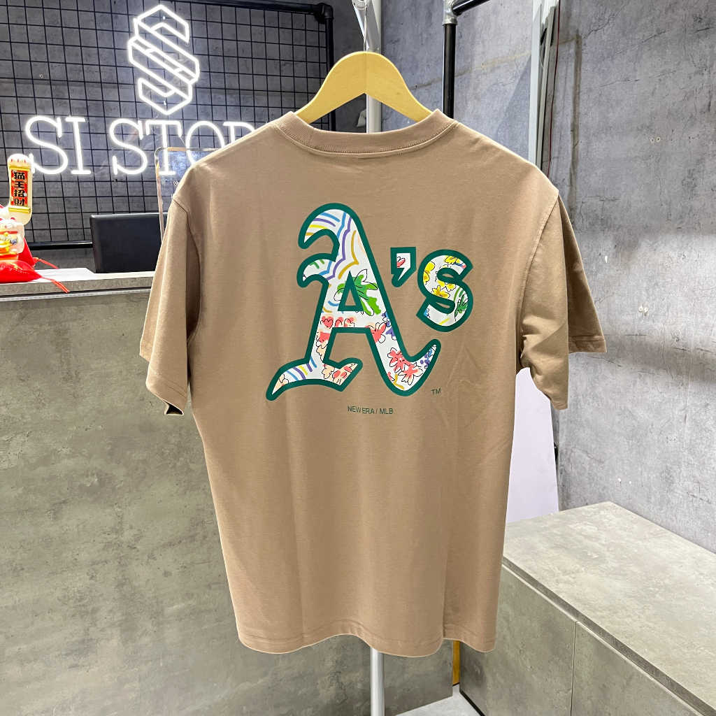 Áo Thun New Era A's Brown Nâu *CHÍNH HÃNG*