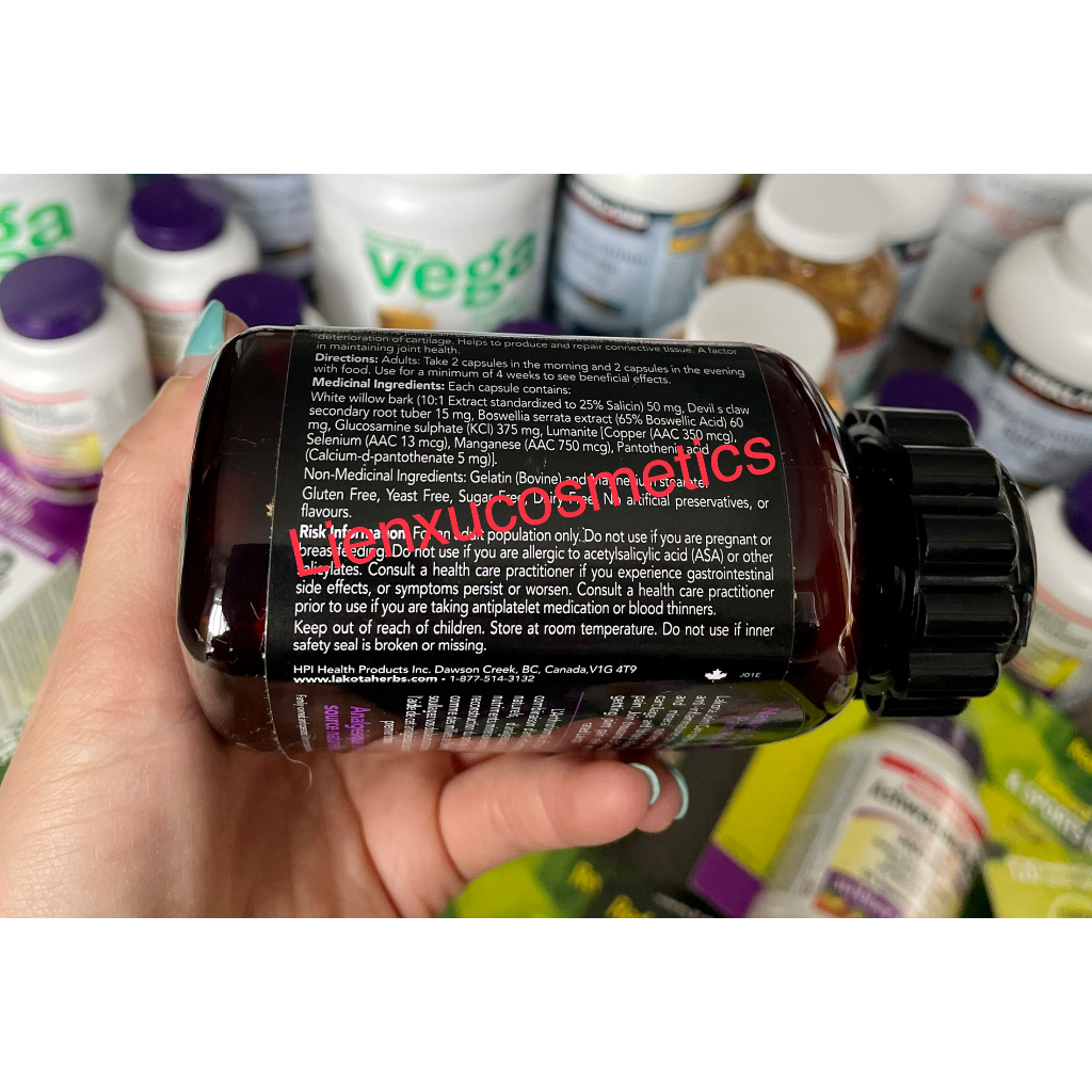 Giảm đau xương khớp Lakota 75 viên& 120 viên- made in Canada