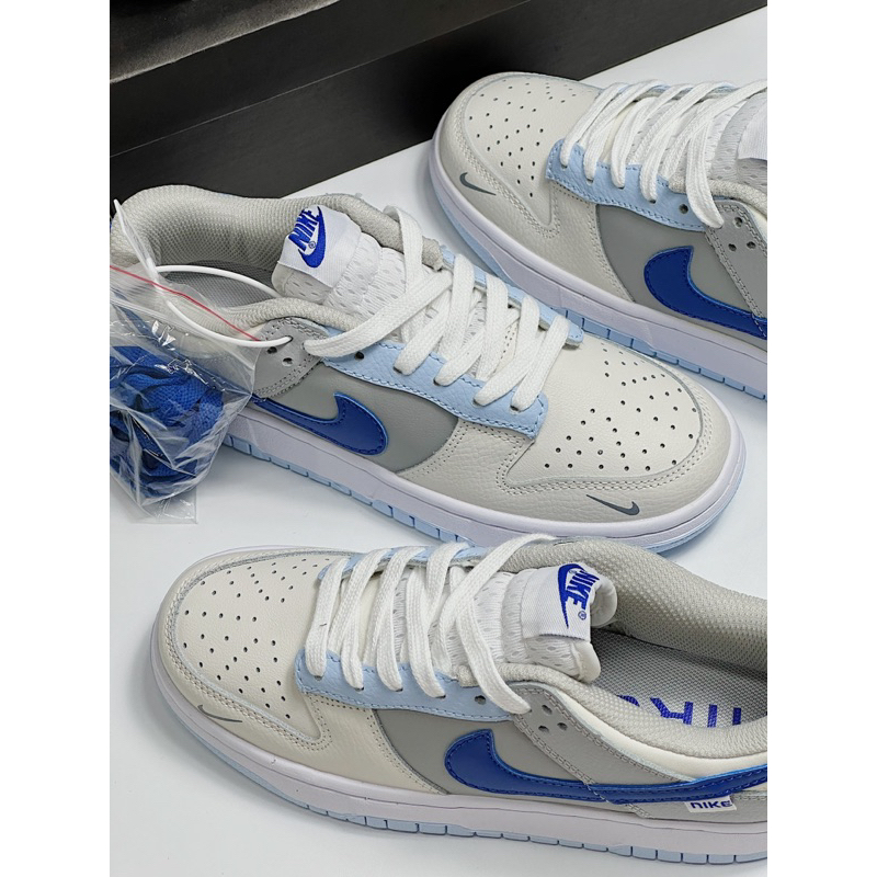 JDK STORE_Giày Sneaker SB Ivory Hyper Royal White Blue