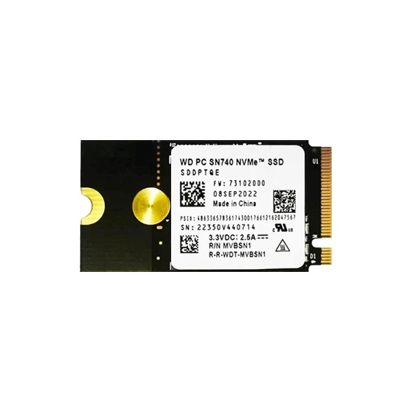 Ổ cứng SSD M2 NVMe Gen4 256Gb SAMSUNG PM9B1 Western Digital WD SN740 | M.2 PCIe 4.0 Gen4x4 2230 / 2242 / 2280 (Nobox)