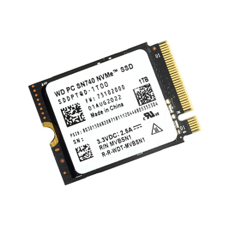 Ổ cứng SSD M2 NVMe Gen4 256Gb SAMSUNG PM9B1 Western Digital WD SN740 | M.2 PCIe 4.0 Gen4x4 2230 / 2242 / 2280 (Nobox)
