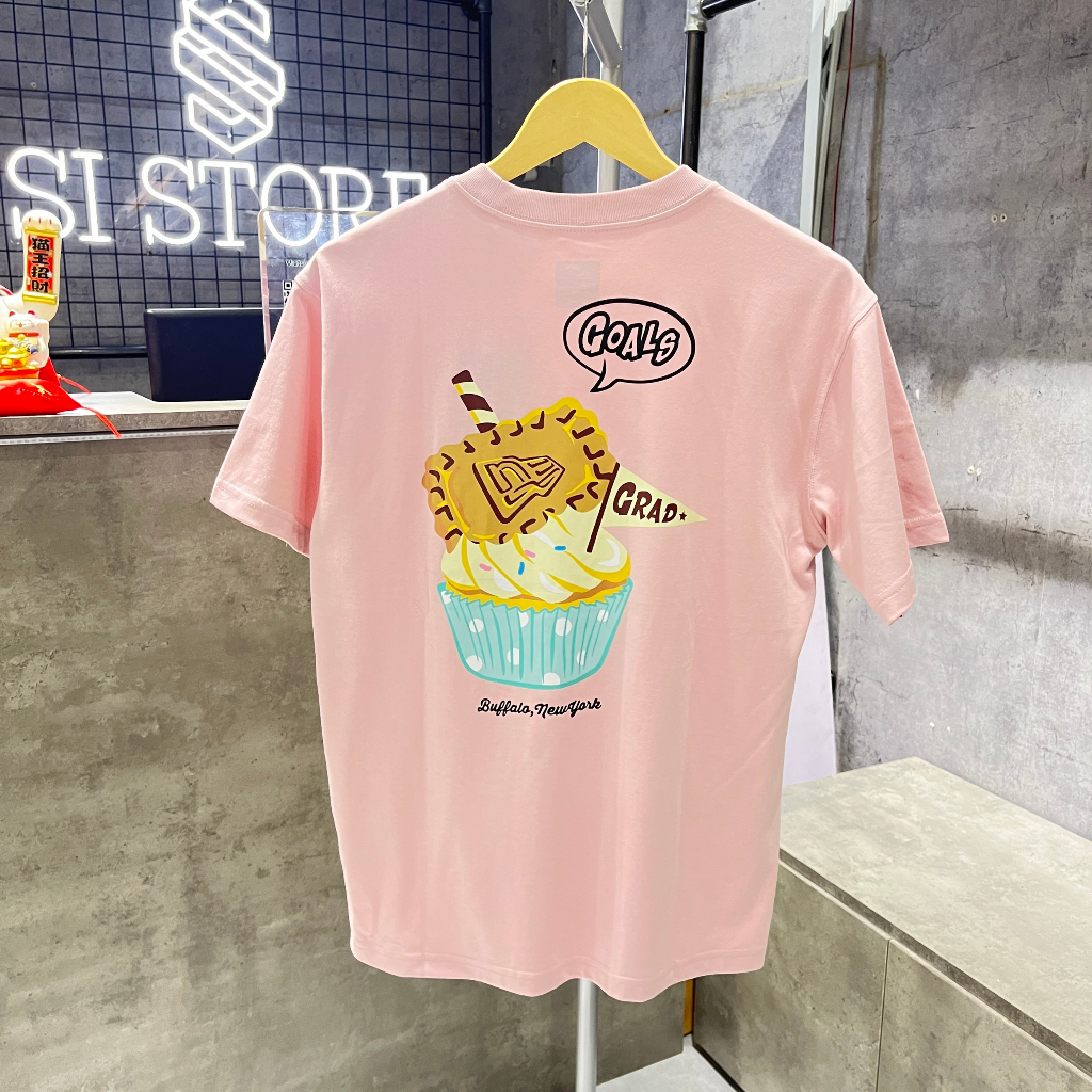 Áo Thun New Era Cream Cake - Hồng *Chính Hãng*