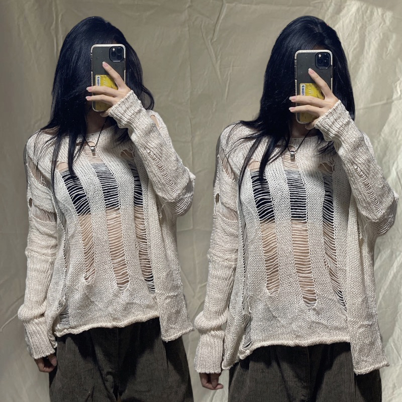 Áo lưới si nhật , hàn crochet