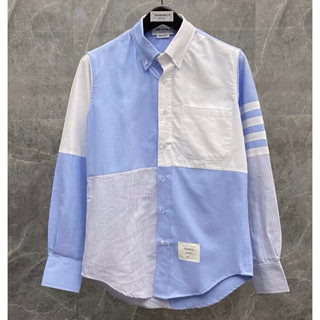 Áo sơ mi Thom browne xanh trắng sọc, đẳng cấp