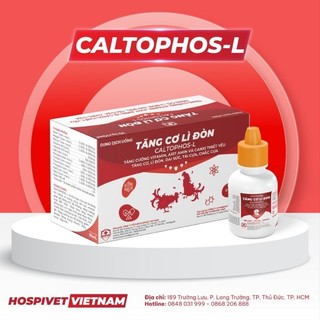Caltophos – l 10ml: tăng cơ, lì đòn, dai sức, tải cựa, chắc cựa gà đá, gà chọi